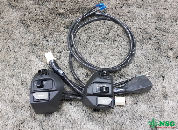 Cùm ZIN NVX Mod Sẵn Cho Dòng Xe Yamaha Có tắt máy tạm thời