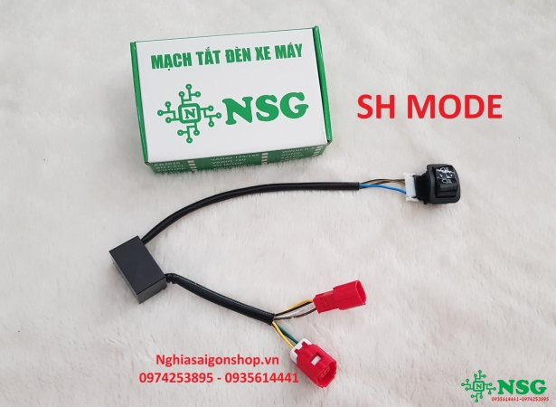 Mạch tắt đèn xe SH Mode 2021 bao gồm công tắc