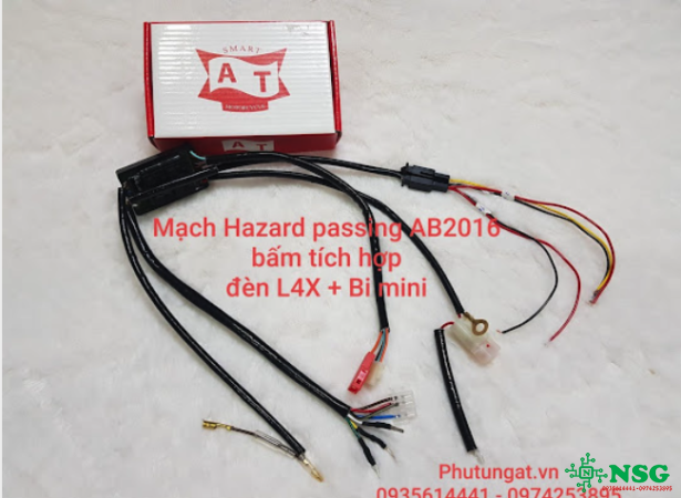 Mạch Hazard Passing cho xe Air Blade