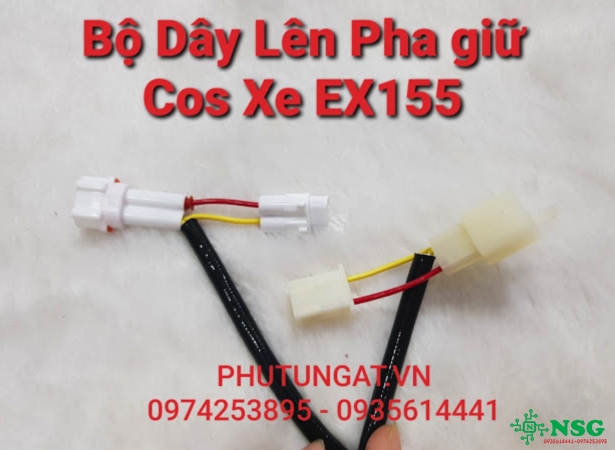 Bộ Dây Cáp Bật Pha giữ Cos cho xe Ex155 Exciter VVA 155