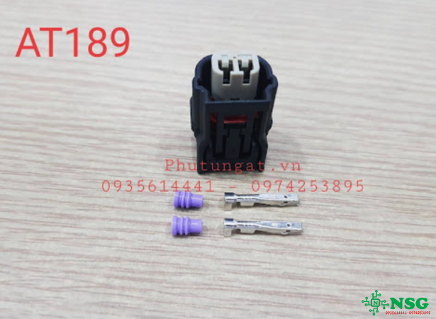 Bộ giắc Kim Phun Honda - AT189 (1 bịch 5 bộ)