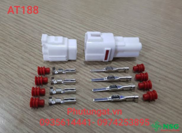 Bộ giắc Demi EX155 - AT188 (1 bịch 10 bộ)
