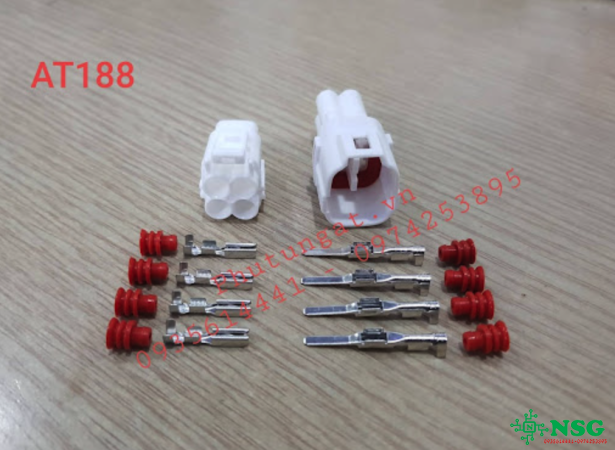 Bộ giắc Demi EX155 - AT188 (1 bịch 10 bộ)