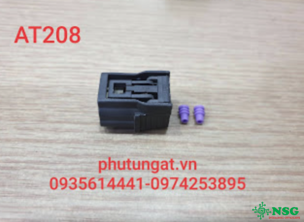 Nhựa 2P van điện từ AT 208 ( bịch 5 cái cả su)