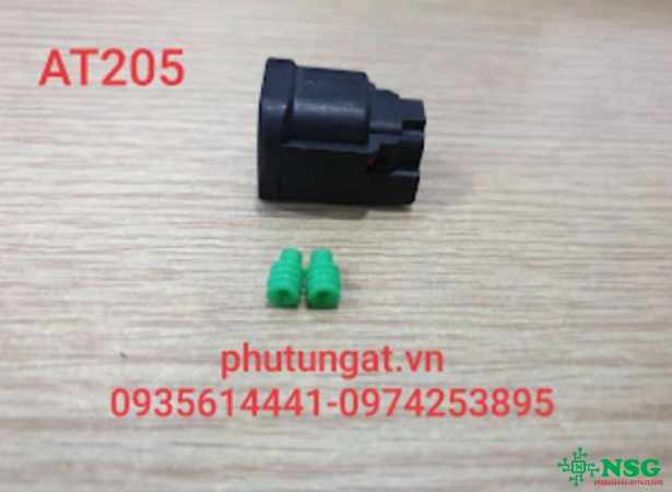 Nhựa Cái 2P soi biển số winner x - AT205 ( bịch 10 c cả su)
