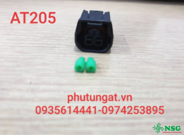 Nhựa Cái 2P soi biển số winner x - AT205 ( bịch 10 c cả su)