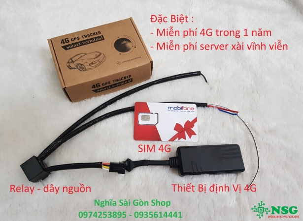 ĐỊNH VỊ XE MAY XE Ô TÔ ĐINH VỊ 4G