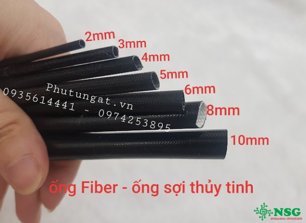 Ống Fiber ống bọc dây điện chống cháy sợi thủy tinh